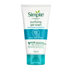 شوینده صورت سیمپل مدل Purifying Gel Wash | پاککننده عمیق و شفافکننده پوست