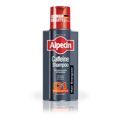 شامپو کافئین آلپسین C1 حجم 250 میلی‌لیتر از برند Alpecin
