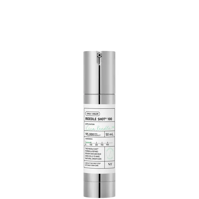 ریدل شات 100 سیکا هیالون VT 50 میل | تقویت جذب، ترمیم پوست و آبرسانی عمیق از برند VT Cosmetics
