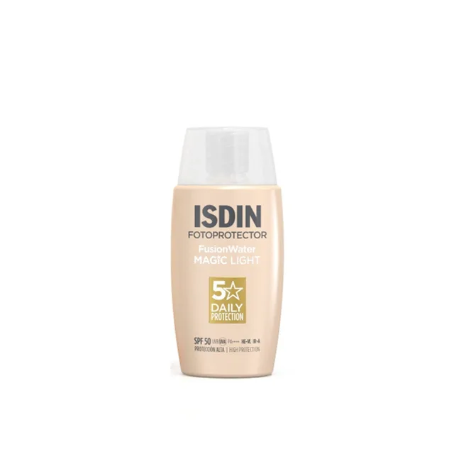 ضدآفتاب ایزدین فیوژن واتر لایت رنگی 50 میل از برند Isdin