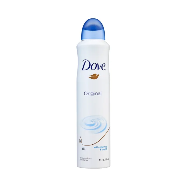 اسپری ضدتعریق داو Original حجم 250 میلیلیتر از برند Dove