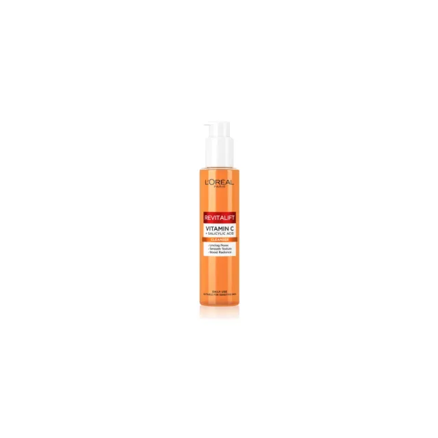 ژل شستشوی ویتامین C لورآل Revitalift Clinical حجم 150 میلیلیتر از برند L’Oréal Paris