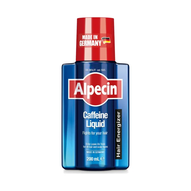 لیکوئید کافئین آلپسین حجم 200 میلیلیتر از برند Alpecin